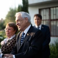 Los discursos de Boric, Bachelet y Frei en honor a Piñera