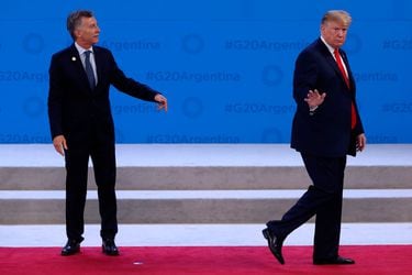 Trump y Macri G20