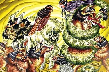 Muestra recrea el bestiario de la brujería