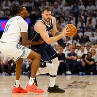 NBA: Dallas sorprende y da el primer golpe en Minnesota para liderar la final de la Conferencia Oeste
