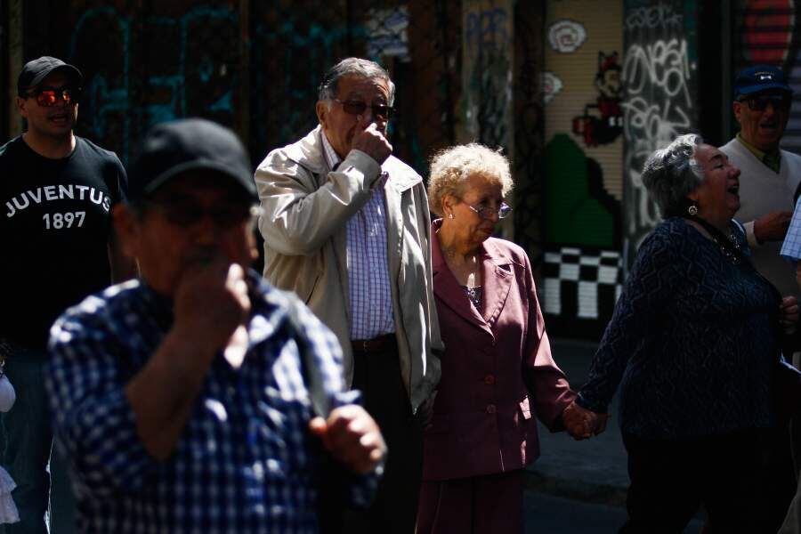 Marcha tercera edad Valparaiso