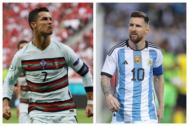 La foto viral de Lionel Messi y Cristiano Ronaldo en un duelo de ajedrez -  LA NACION