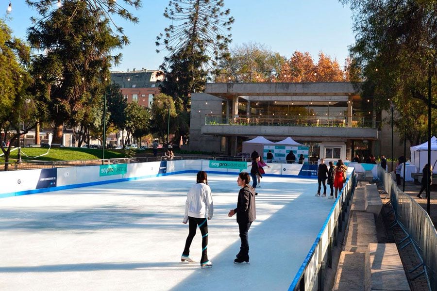 pista de hielo providencia