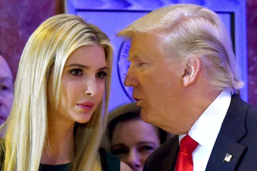 Donald e Ivanka Trump