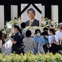 Japón: tenso ambiente en funeral de Estado para asesinado expremier Shinzo Abe