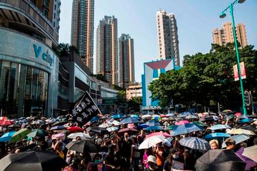 HONG KONG-CHINA-POLITICS-UNREST