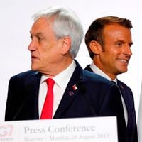 Macron y Piñera anuncian entrega de 22 millones de dólares para ayudar a los incendios en la Amazonía