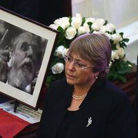Bachelet en velatorio de Andrés Aylwin: "La memoria nunca debe olvidarse"