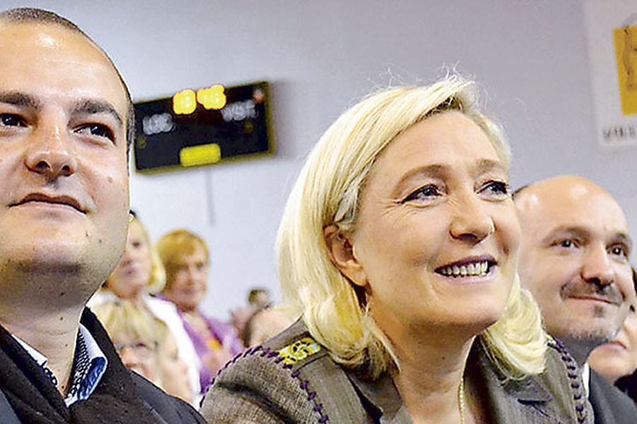 Rachline y Le Pen