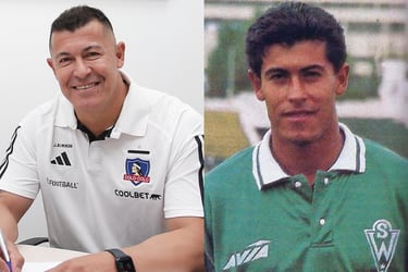 Antes de ser entrenador, Jorge Almirón fue futbolista e incluso brilló en Santiago Wanderers.