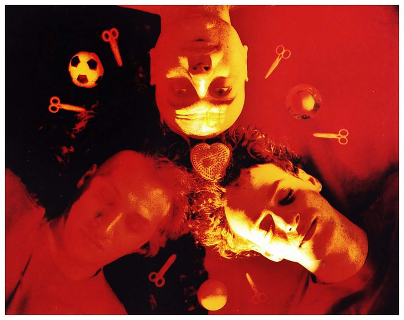 Contraportada de Dynamo, penúltimo álbum de Soda Stereo