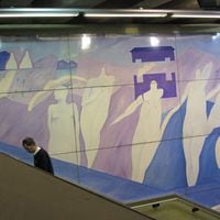 Fallece Rodolfo Opazo, Premio Nacional de Arte y autor del mural del Metro El Golf