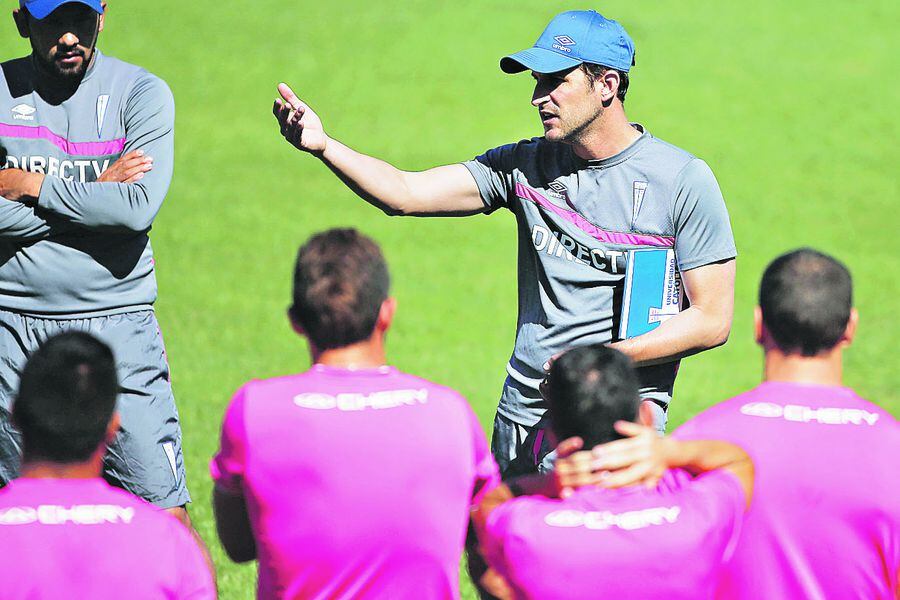 Primer entrenamiento del 2018 de Universidad Catolica