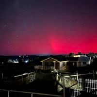 Auroras australes en Chile: ¿por qué son rojas y no verdes como las boreales?