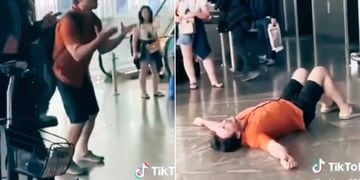 VIDEO: Hombre reclama por sus perros en aeropuerto