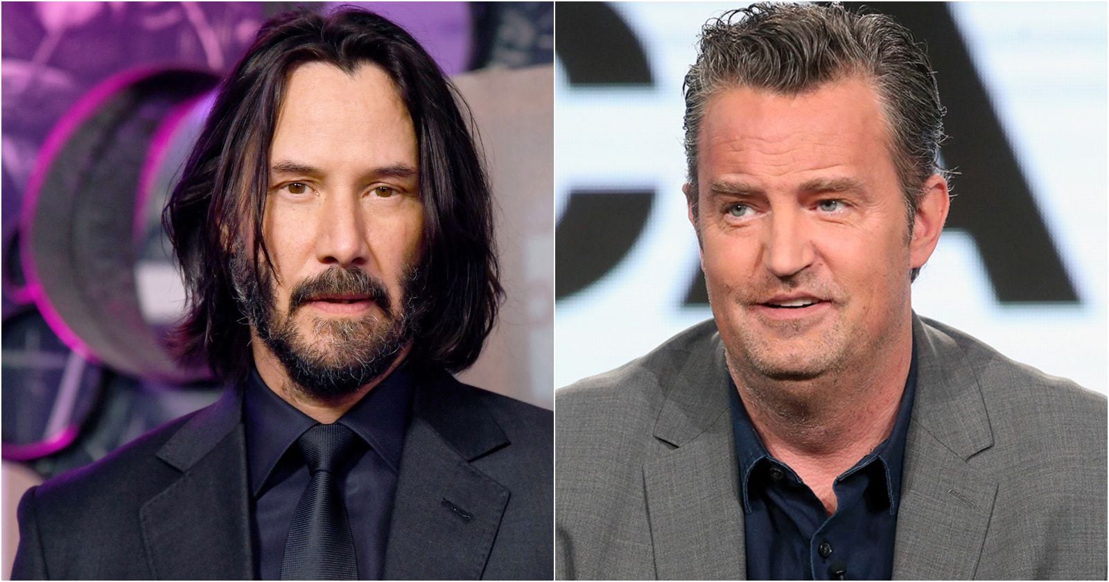 Qué dijo Matthew Perry sobre Keanu Reeves - La Tercera