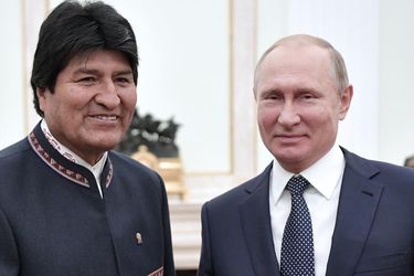 El saludo de Evo Morales a Putin por su cumpleaños: “Los pueblos libres acompañan su lucha contra el intervencionismo de EE.UU.”