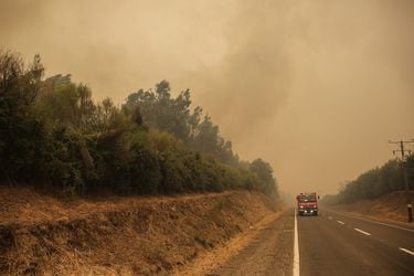 Dónde revisar los focos de incendios forestales en Chile en tiempo real
