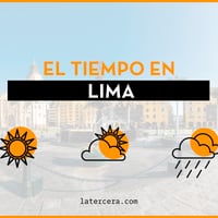 El tiempo en Lima para mañana, jueves 25 de enero