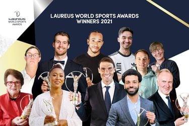 Naomi Osaka y Rafael Nadal destacaron como los mejores del año en los premios Laureus.