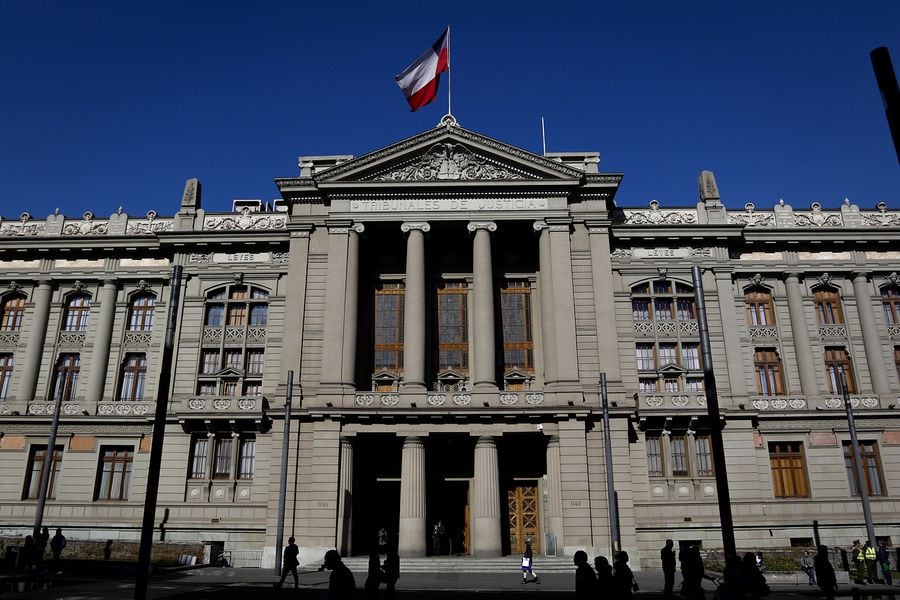 Palacio de los Tribunales de Justicia en Santiago, sede de la Corte Suprema.