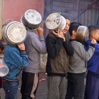 La dramática escasez de agua y alimentos amenaza a los habitantes de Gaza