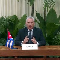 Presidente cubano cuestiona la cobertura de las protestas en la isla: “Lo que está viendo el mundo de Cuba es una mentira”