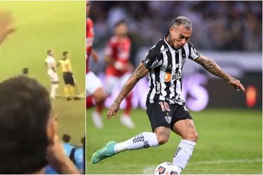 “No van al Mundial”: hinchas ecuatorianos se burlan de Eduardo Vargas en la visita del Mineiro a Emelec