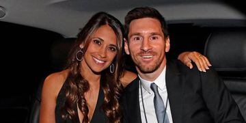 Lionel Messi y Antonela Roccuzzo