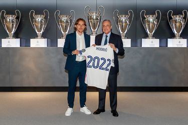 Luka Modric extendió su vínculo con el Real Madrid hasta 2022.