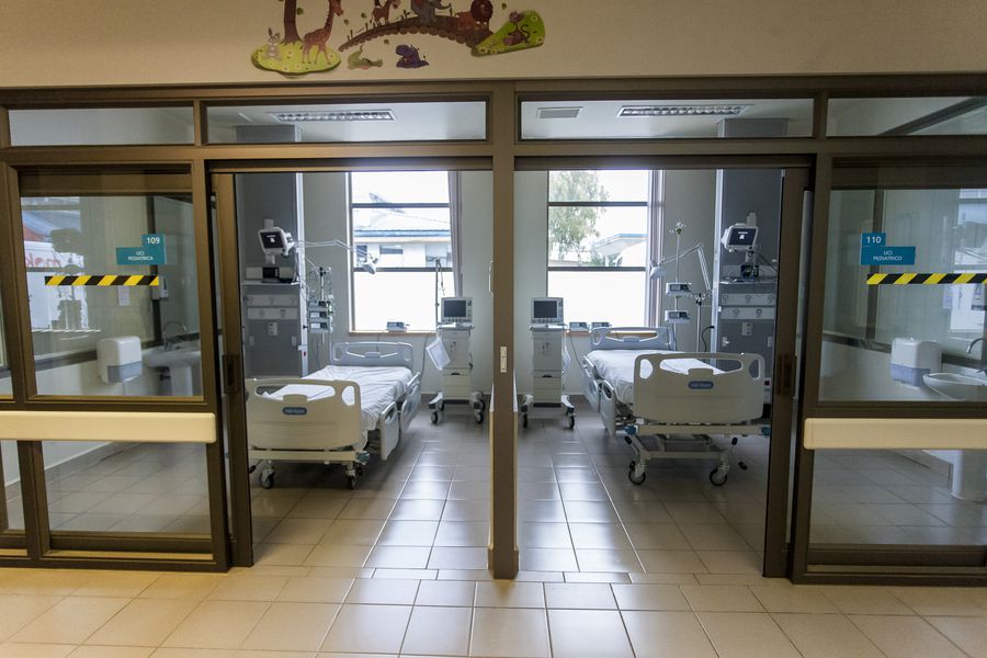 Interior del Hospital San José de Osorno. Imagen de referencia.