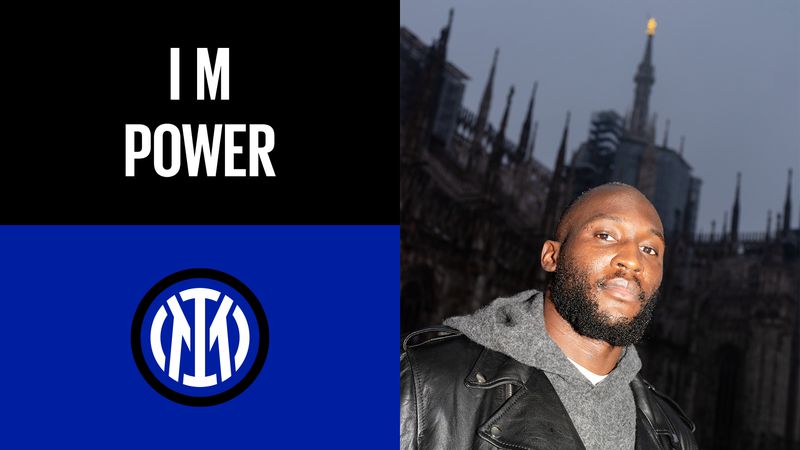 Romelu Lukaku, parte de la campaña de la nueva imagen del Inter