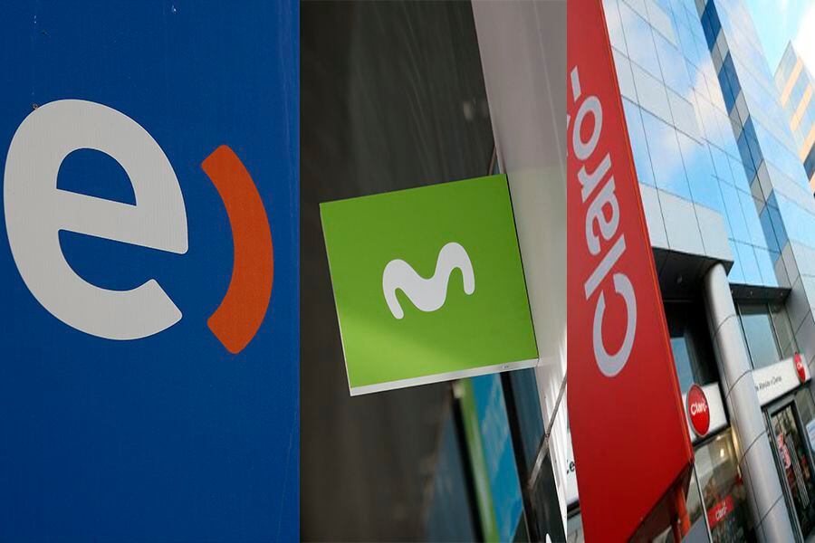 entel, movistar y claro