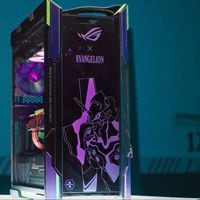 Asus presentó a su nueva colección de productos para PC inspirada en Evangelion