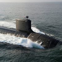 Llega a Corea del Sur segundo submarino nuclear estadounidense en medio de tensiones con Pyongyang