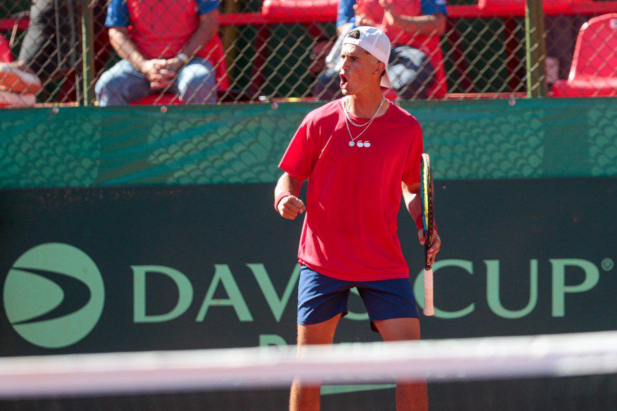 El debutante Diego Fernández le da el cuarto punto a Chile frente a  Eslovenia - La Tercera