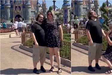 Le pidió matrimonio a su pareja en Disney, pero terminó llevándose una sorpresa