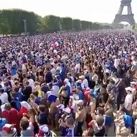 Locura en París por el inolvidable triunfo de Francia en el Mundial Rusia 2018