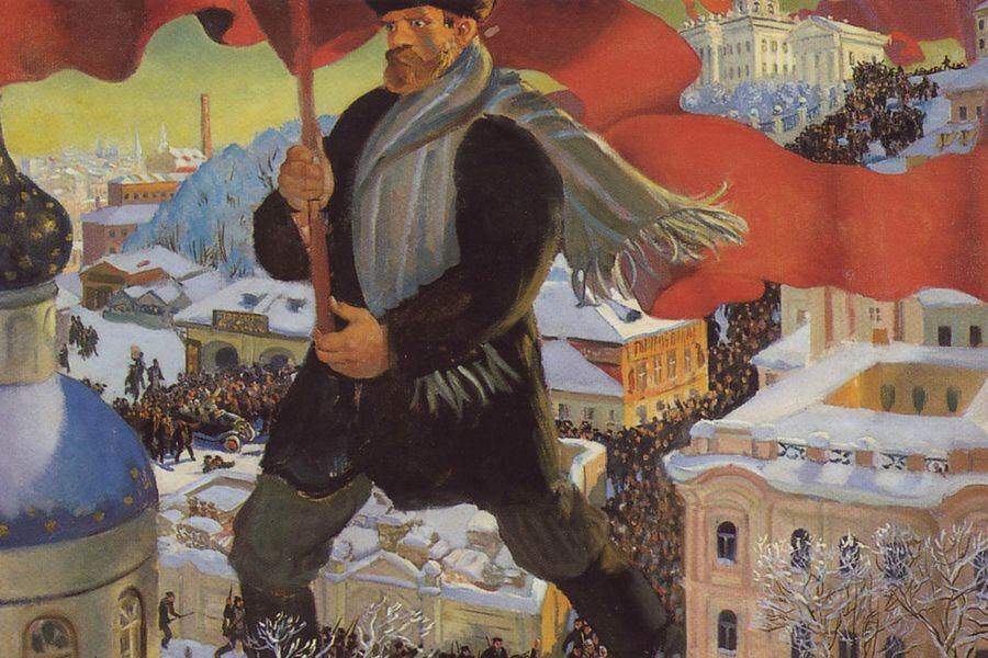 Kustodiev_The_Bolshevik