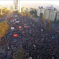 Masiva manifestación en Plaza Italia e incidentes en alrededores en el primer viernes de marzo