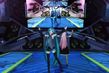 Hatsune Miku realizó concierto virtual en Phantasy Star Online 2