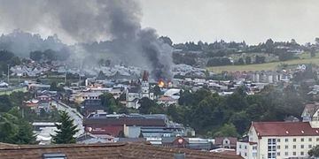 Incendio Puerto Varas.