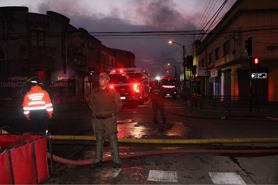 Incendio Temuco