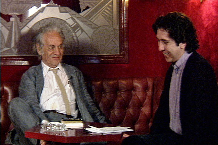 Nicanor Parra y Luis Pradenas.