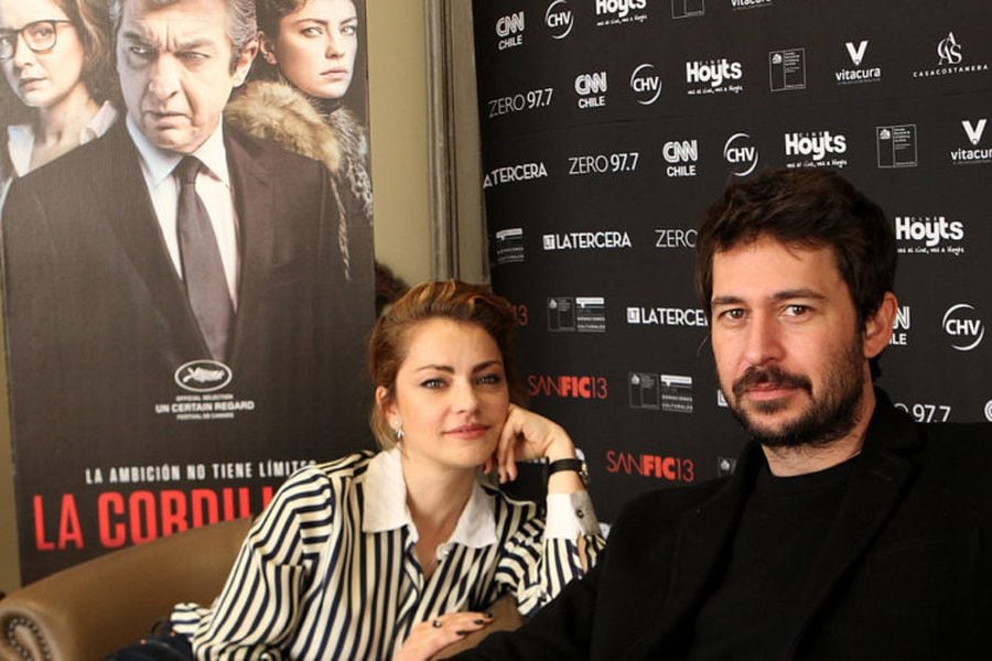 Dolores Fonzi con Santiago Mitre