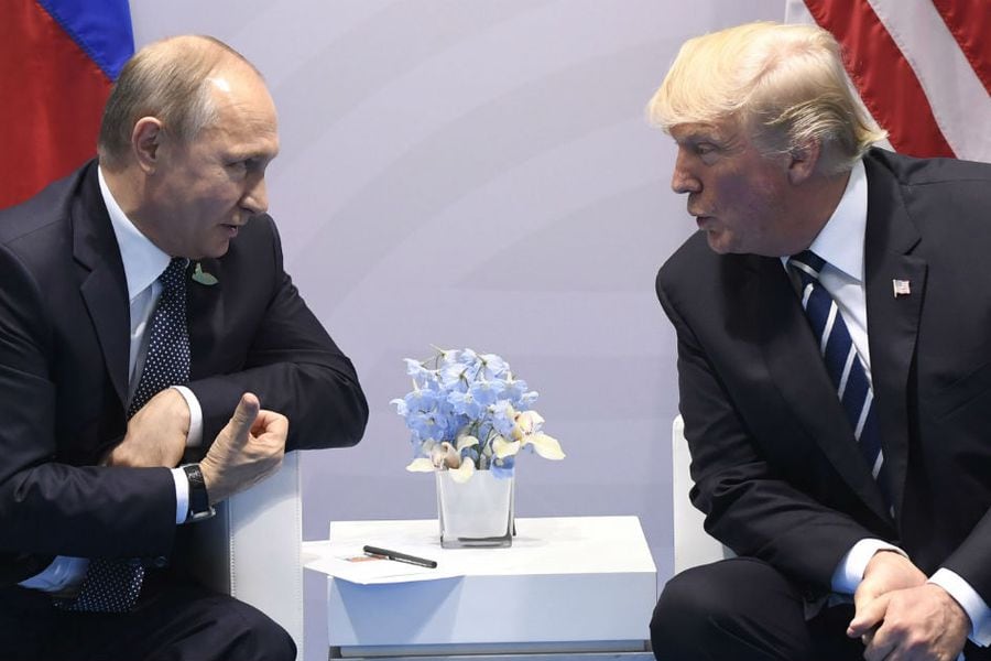 Putin y Trump G20