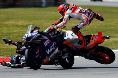 MotoGP: Marc Márquez es sancionado por provocar un impactante accidente en Portugal