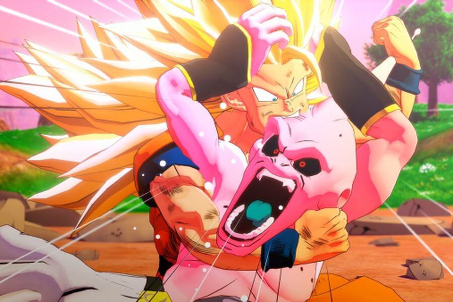 Dragon Ball Z Kakarot tantea las peleas de Vegeta y Goku contra Majin Buu -  La Tercera