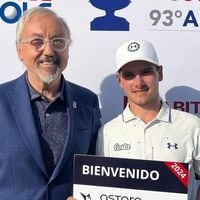 Quién es Agustín Errázuriz, el golfista que le dio el gran golpe a Joaquín Niemann y Mito Pereira en el Abierto de Chile