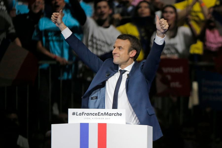 Presidente de la Comisión Europea felicita a Macron y celebra el Presidente de la Comisión Europea felicita a Macron y celebra el